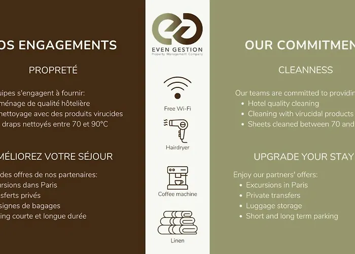 아파트 1 Bedroom#haussmann#amazing View#effeiltower#ac *