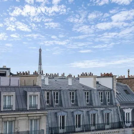 1 Bedroom#haussmann#amazing View#effeiltower#ac * 파리